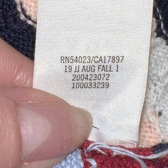 Janie and Jack Striped Knit Dress - Pink, Blue, Navy - Picture 8 of 9